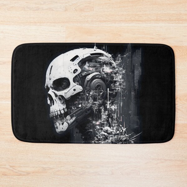Item preview, Cyberpunk Skull designed and sold by ArtAT.