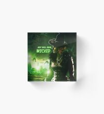 Once Upon a Time - Wicked - Zelena Acrylic Block