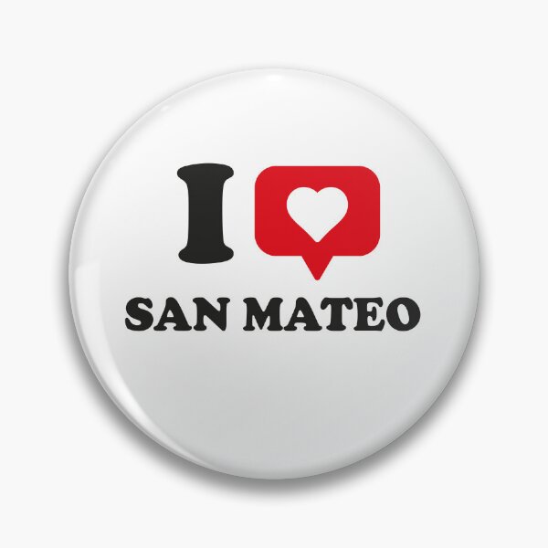 Item preview, I Love San Mateo, I Heart San Mateo, Hometown San Mateo, California designed and sold by Danylo Mikhnievych.