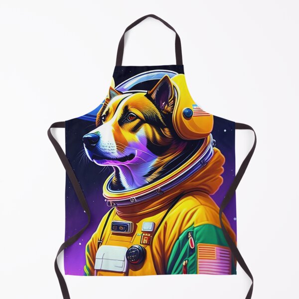 Item preview, Cool dog astronaut illustration in the space, colorful vibrant digital art 8 designed and sold by vishalraifx.