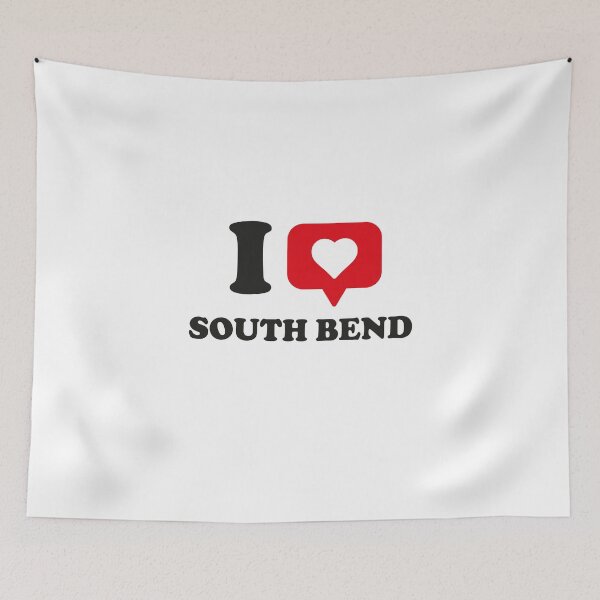 Item preview, I Love South Bend, I Heart South Bend, Hometown South Bend, Indiana designed and sold by Danylo Mikhnievych.