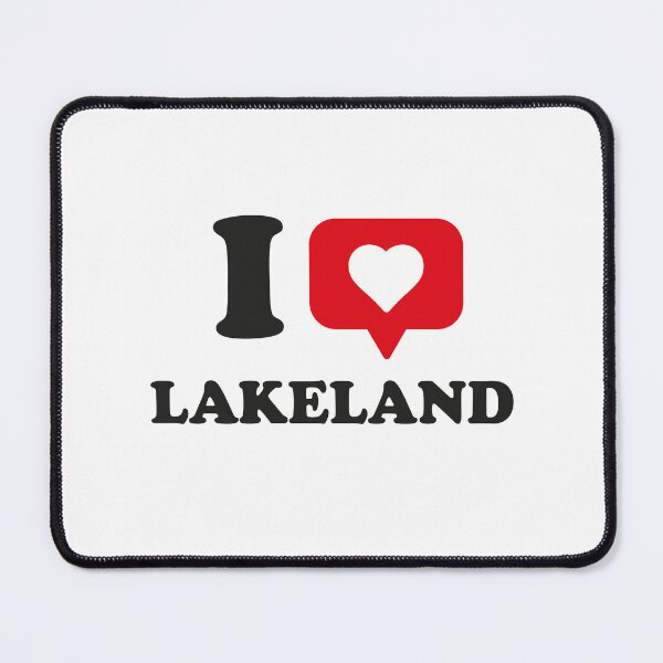 Item preview, I Love Lakeland, I Heart Lakeland, Hometown Lakeland, Florida designed and sold by Danylo Mikhnievych.