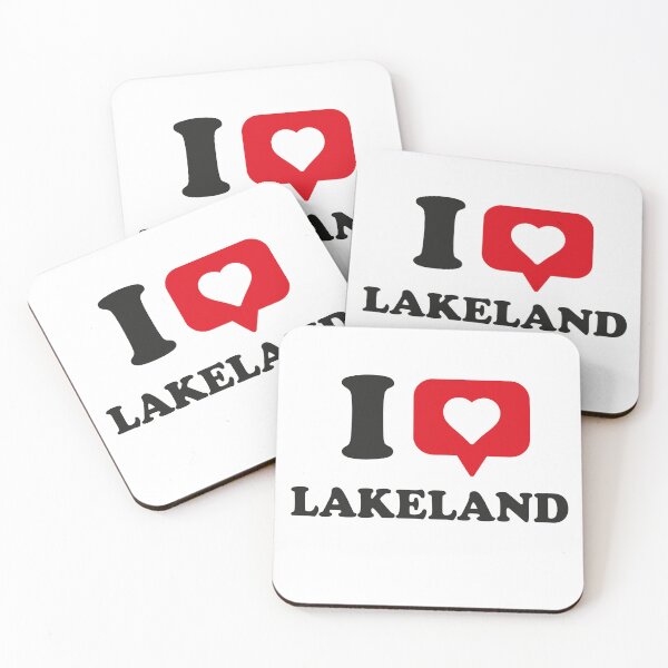 Item preview, I Love Lakeland, I Heart Lakeland, Hometown Lakeland, Florida designed and sold by Danylo Mikhnievych.