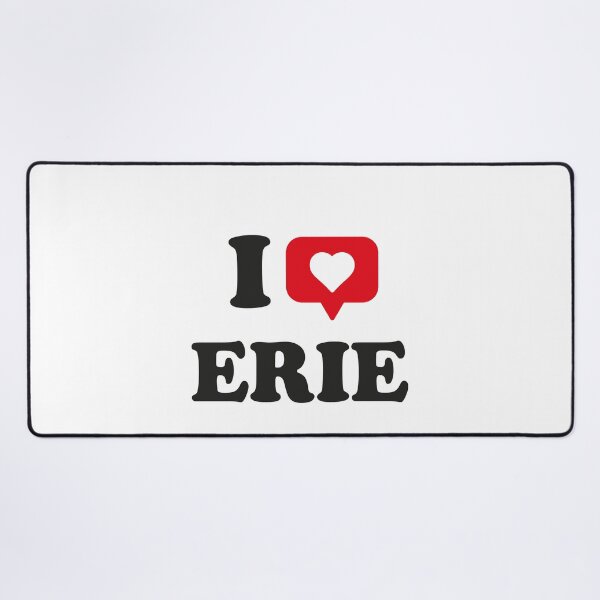 Item preview, I Love Erie, I Heart Erie, Hometown Erie, Pennsylvania designed and sold by Danylo Mikhnievych.