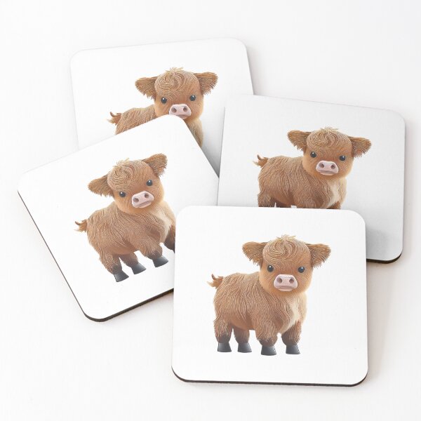 Item preview, Cute Mini Fluffy Cows Aesthetic designed and sold by schizarty.