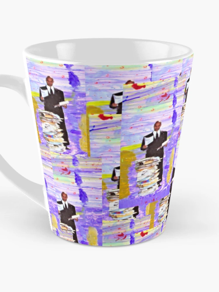 Thumbnail 3 of 4, Coffee Mug, Paperwork//Pattern designed and sold by ARTofDIRT.