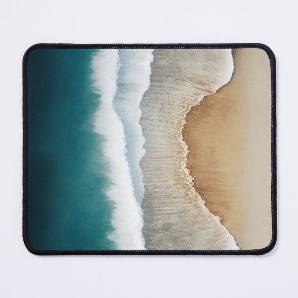 Item preview, Ocean waves crashing on the beach designed and sold by aiwrua.
