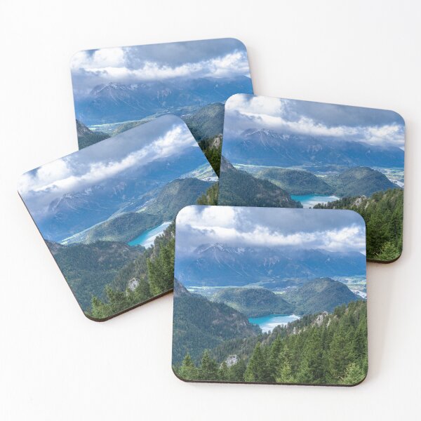 Item preview, At Tegelberg - view of the Alpsee lake designed and sold by MarionsArt.