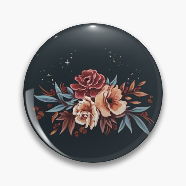 Item preview, Autumnal Bouquet with Acorns | Floral Pattern Design designed and sold by Karli Mogen.