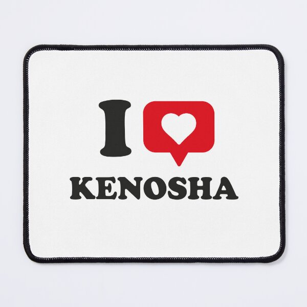 Item preview, I Love Kenosha, I Heart Kenosha, Hometown Kenosha, Wisconsin designed and sold by Danylo Mikhnievych.