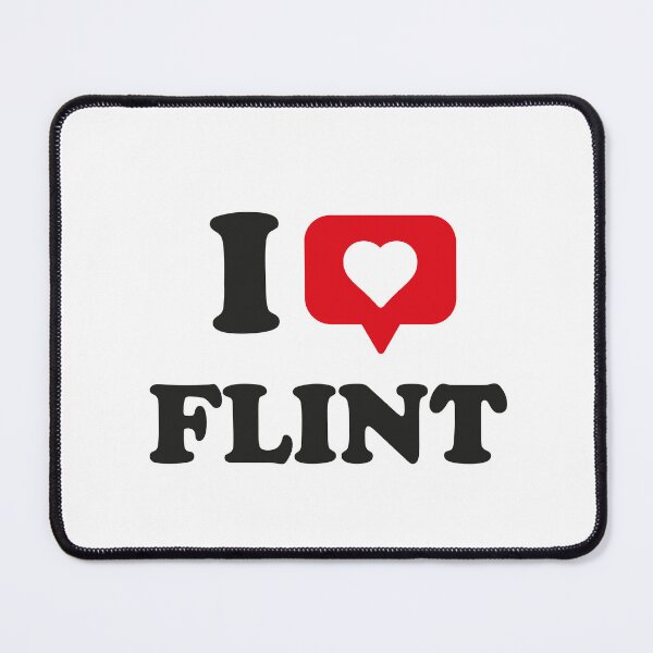 Item preview, I Love Flint, I Heart Flint, Hometown Flint, Michigan designed and sold by Danylo Mikhnievych.