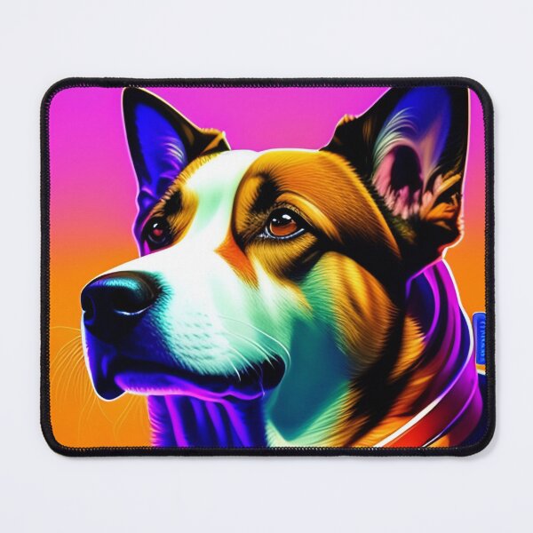 Item preview, Cool dog astronaut illustration in the space, colorful vibrant digital art 10 designed and sold by vishalraifx.