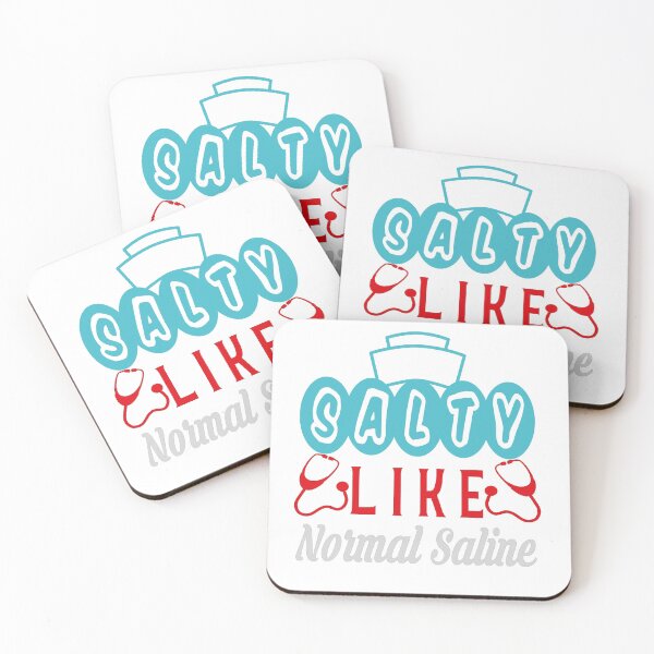 Item preview, Salty Like Normal Saline , Nurse, Nurse Life, cool Nursing Student, funny Nurse Gift, cute Nursing ,Salty Like designed and sold by stapodstore.