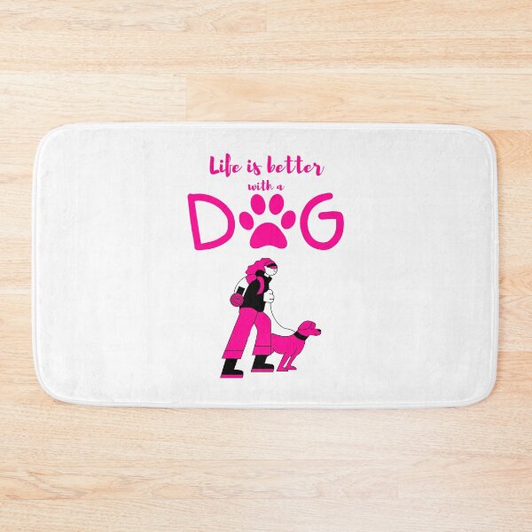 Item preview, LIFE IS BETTER WITH A DOG designed and sold by MOBASHI WORLD.