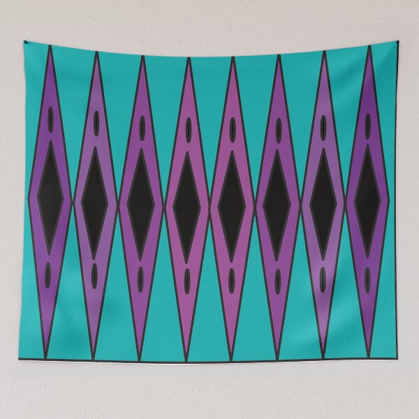 Item preview, Diamond Design Teal - Zoe designed and sold by EkimRay.