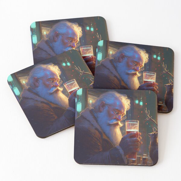 Item preview, Santa Claus Enjoys a Holiday Ale designed and sold by BeerDragons.