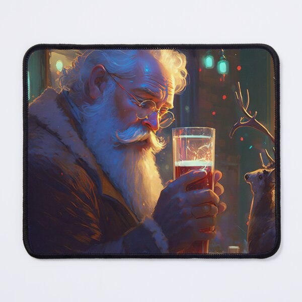 Item preview, Santa Claus Enjoys a Holiday Ale designed and sold by BeerDragons.