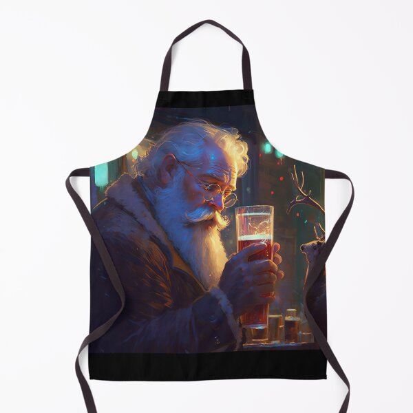 Item preview, Santa Claus Enjoys a Holiday Ale designed and sold by BeerDragons.