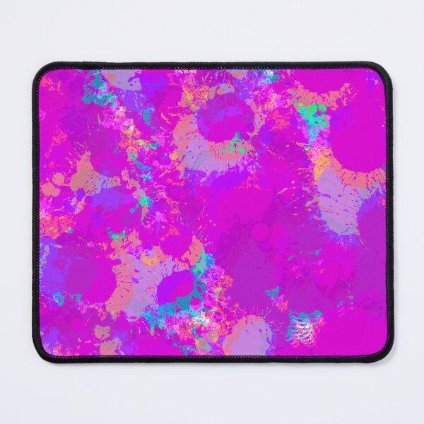 Item preview, Multicolor and Pink, Lilac and Purple Tones Splashes of Paint Pattern Design  designed and sold by theprintedclub.