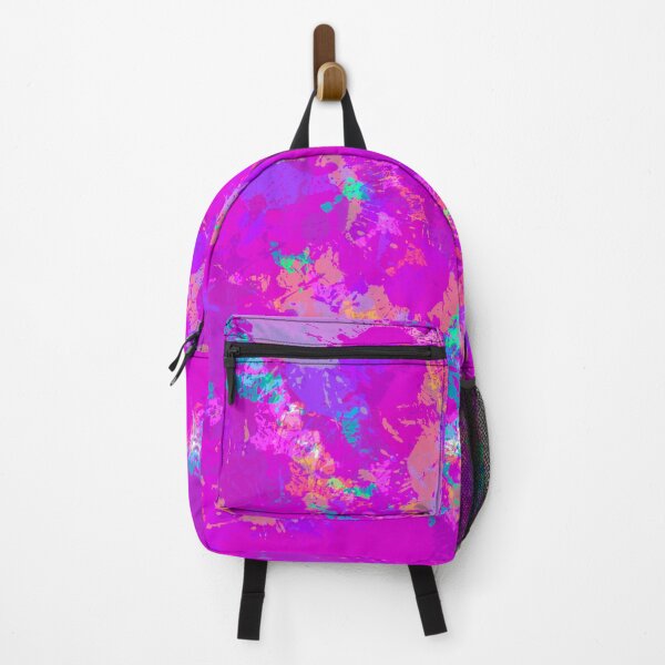 Item preview, Multicolor and Pink, Lilac and Purple Tones Splashes of Paint Pattern Design designed and sold by theprintedclub.