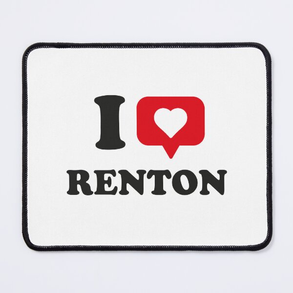 Item preview, I Love Renton, I Heart Renton, Hometown Renton, Washington designed and sold by Danylo Mikhnievych.