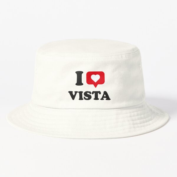 Vista previa del artículo con la obra «Amo Vista, I Heart Vista, Ciudad natal Vista, California», diseñado y vendido por Danylo Mikhnievych.