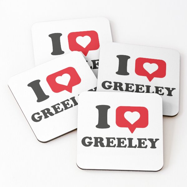 Item preview, I Love Greeley, I Heart Greeley, Hometown Greeley, Colorado designed and sold by Danylo Mikhnievych.