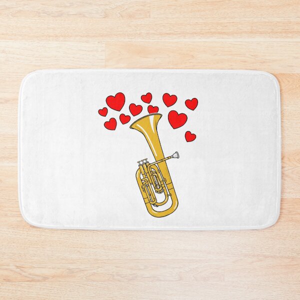 Item preview, Valentines Tenor Horn Teacher Brass Player Wedding Musician designed and sold by doodlerob.