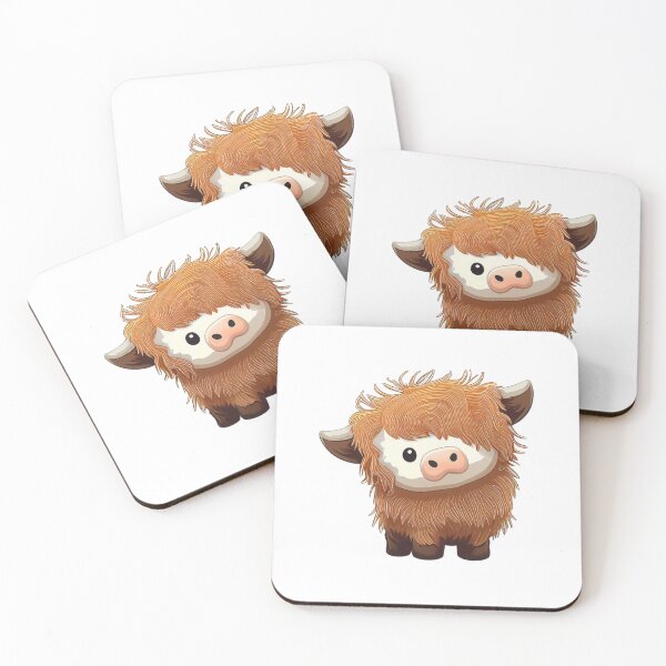 Item preview, Cute Mini Fluffy Cows Aesthetic designed and sold by schizarty.