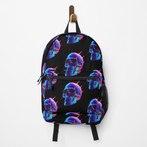 Item preview, Neon Lightning Skull designed and sold by ArtAT.