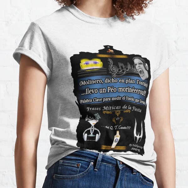 013Frases-art-eddyscap Camiseta clásica