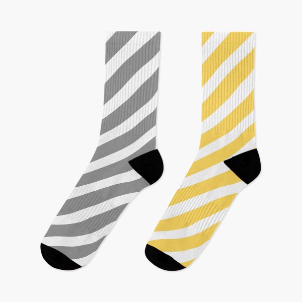 Item preview, Yellow and gray stripes fashionable cool pattern designed and sold by stayartsy07.