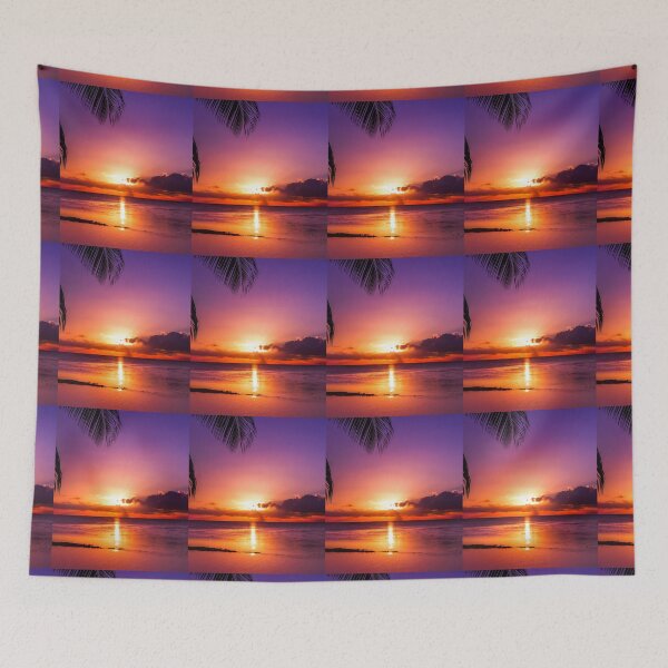 Item preview, AMAZING SUNSET OVER THE BEACH designed and sold by MJ96-PRO.