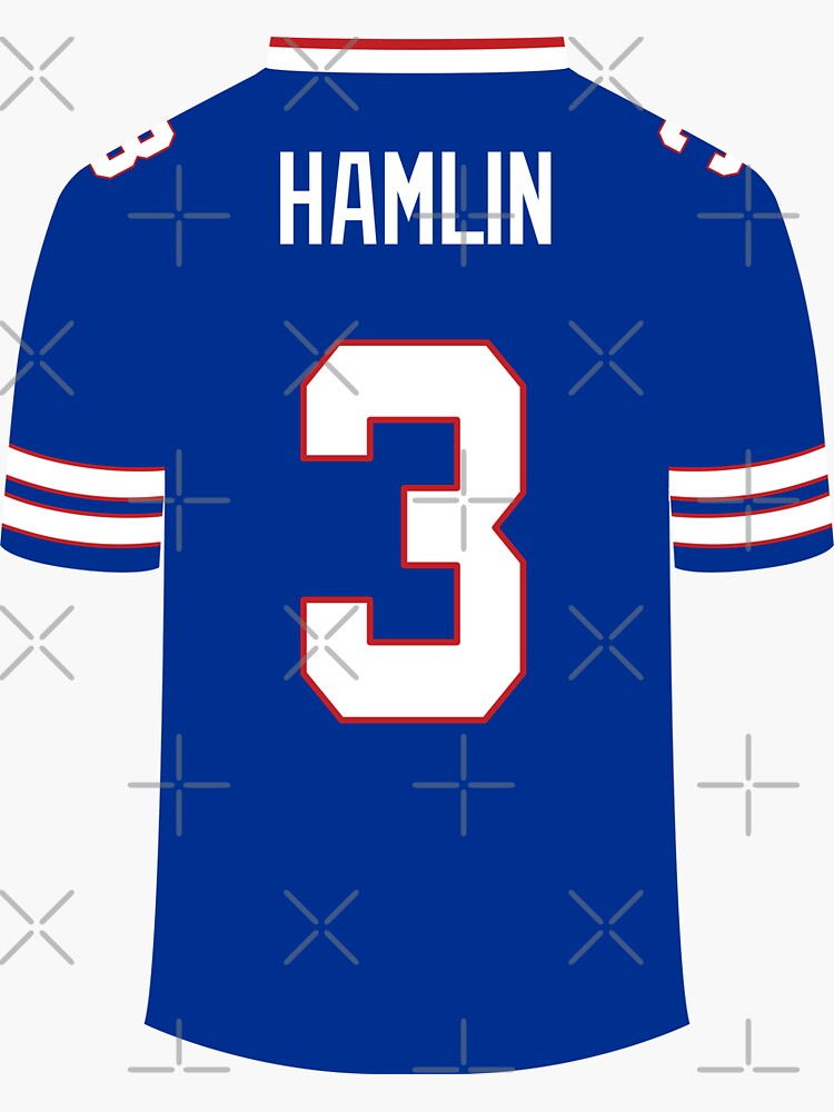 Damar Hamlin 3 Sticker 