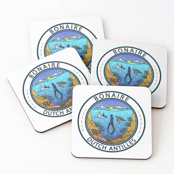 Item preview, Bonaire Dutch Antilles Scuba Badge designed and sold by KrisSidDesigns.