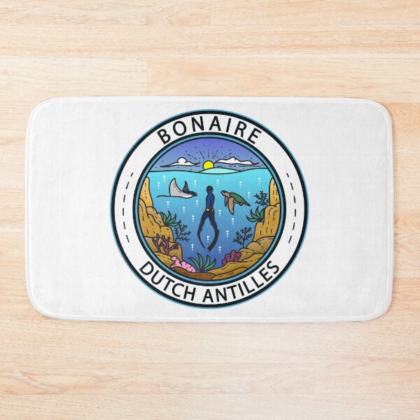 Item preview, Bonaire Dutch Antilles Scuba Badge designed and sold by KrisSidDesigns.