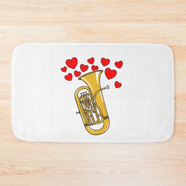 Item preview, Valentines Euphonium Teacher Euphoniumist Brass Player Wedding Musician designed and sold by doodlerob.