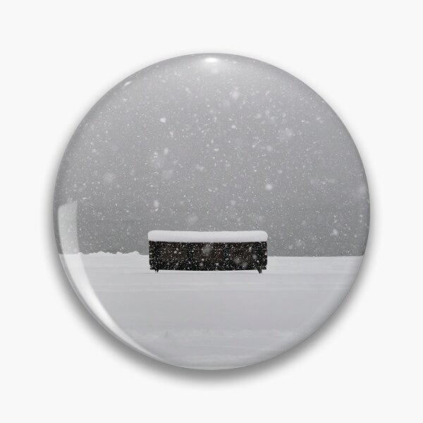 Item preview, Snowy lonely bench  designed and sold by mylensflow.