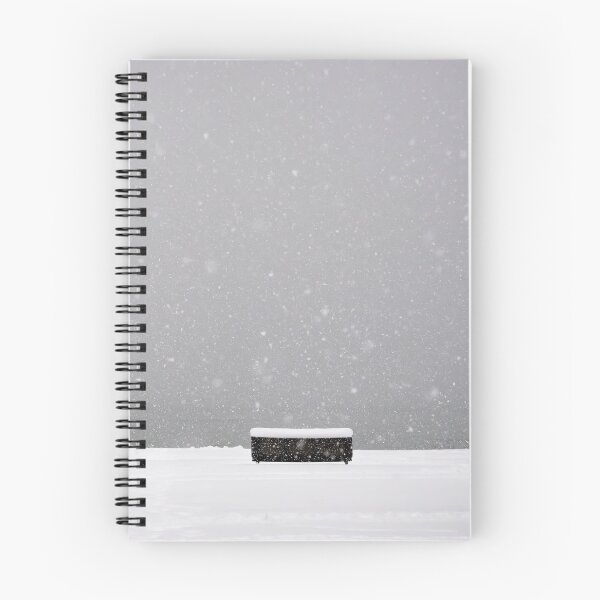 Item preview, Snowy lonely bench  designed and sold by mylensflow.
