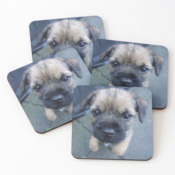 Item preview, Border Terrier Puppy Face designed and sold by MavisTheTerrier.