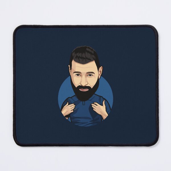 Item preview, Benzema Cartoon Illustration designed and sold by Lara Samuel.