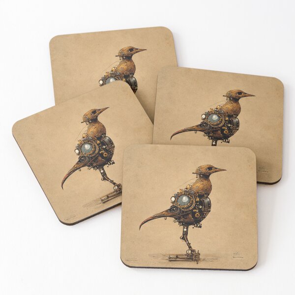Item preview, Gleaming brass mechanical avian wonder. designed and sold by BeerDragons.