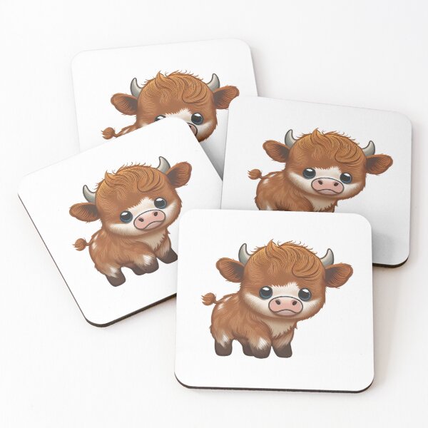 Item preview, Cute Mini Fluffy Cows Aesthetic designed and sold by schizarty.