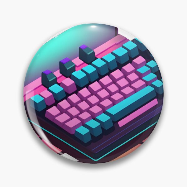 Item preview, neon keyboard designed and sold by rondoesthis.