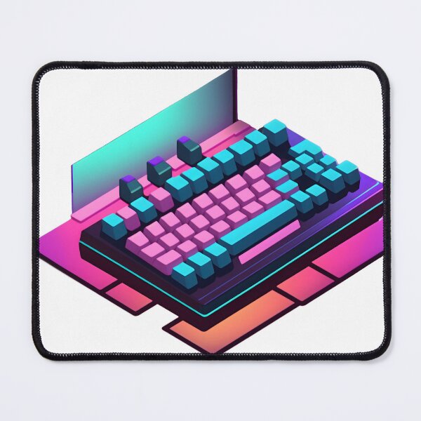 Item preview, neon keyboard designed and sold by rondoesthis.