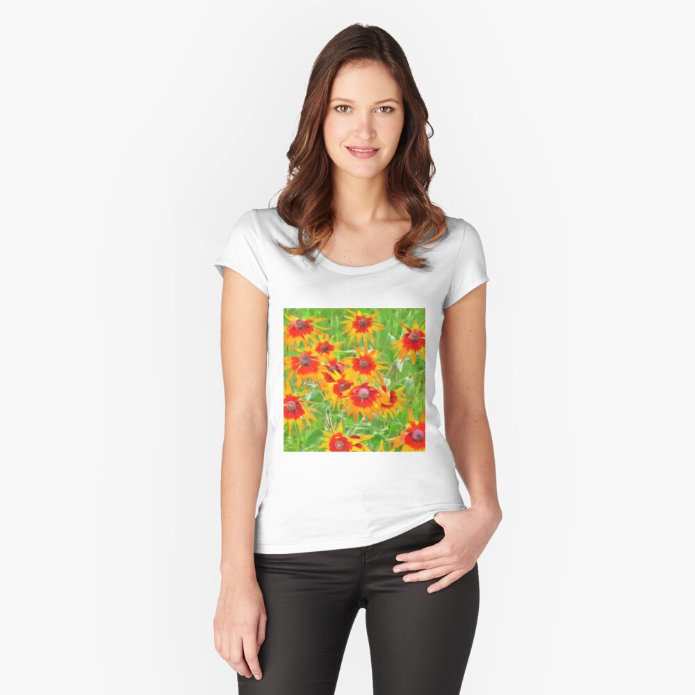 Item preview, Fitted Scoop T-Shirt designed and sold by blackhalt.