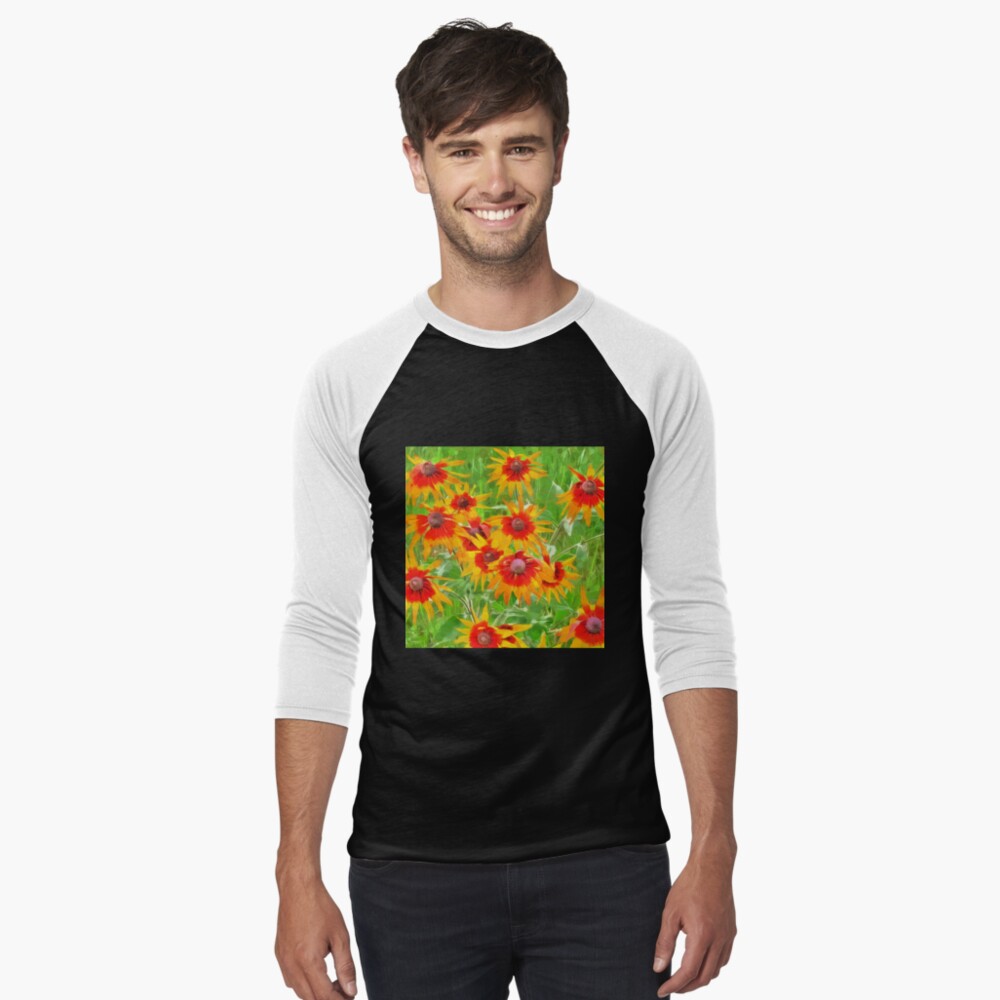 Item preview, Baseball ¾ Sleeve T-Shirt designed and sold by blackhalt.