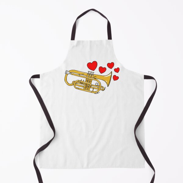 Item preview, Valentines Cornet Teacher Cornetist Brass Player Wedding Musician designed and sold by doodlerob.