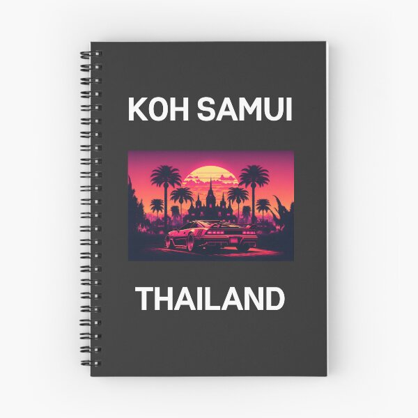 Item preview, Koh Samui Thailand Synthwave designed and sold by GigaDesigns.