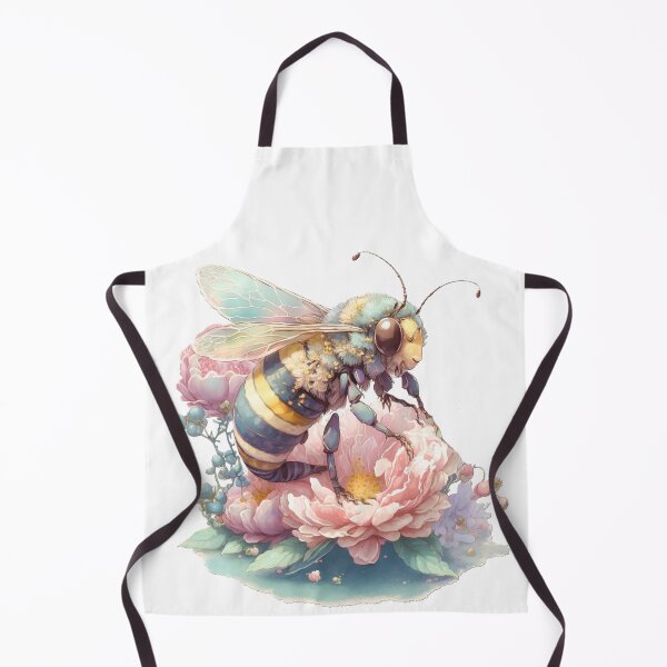 Item preview, bee on flower designed and sold by MckennaiiShop.